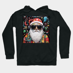 Santa Claus & Cyberpunk 9 Hoodie